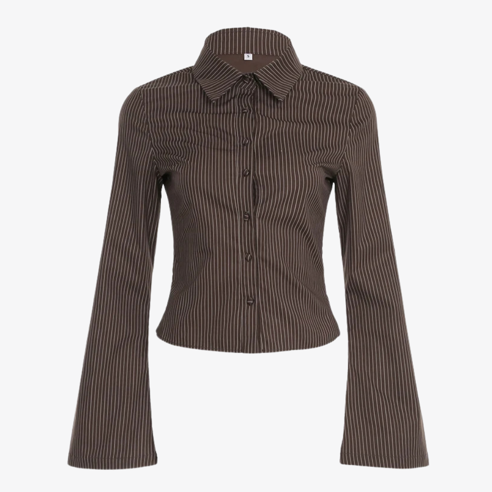 Mira Pinstripe Blouse